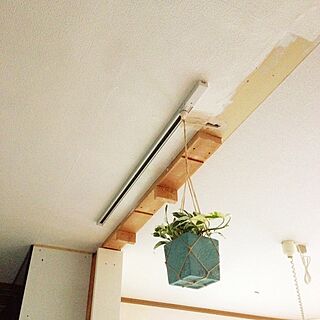 観葉植物 吊り下げフックのインテリア実例 Roomclip ルームクリップ