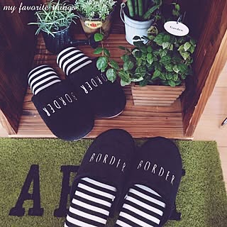 スリッパ しまむらスリッパのインテリア実例 Roomclip ルームクリップ