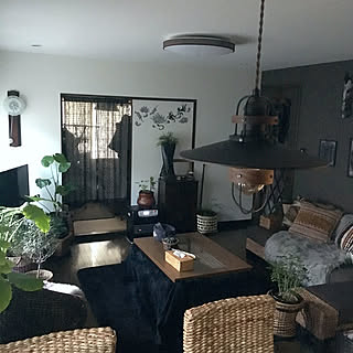 部屋全体/アジア工房/ODELICシーリングライト/TIMELESS COMFORT/チャイハネ...などのインテリア実例 - 2018-02-11 06:02:01