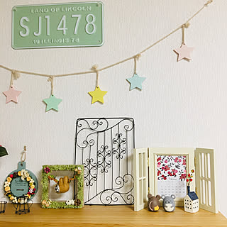 ディスプレイ棚/anzちゃんの作品♡/kotoriさんの作品♡/無印良品 壁に付けられる家具/salut!...などのインテリア実例 - 2020-01-19 13:43:10