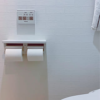 パナソニック トイレットペーパーホルダーのおしゃれなアレンジ 飾り方のインテリア実例 Roomclip ルームクリップ