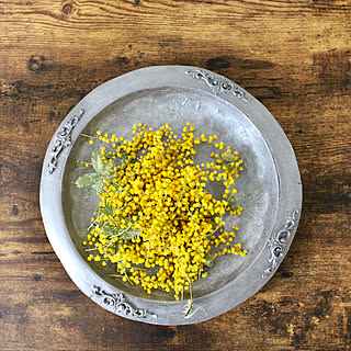 アイアンペイント/デコパージュ/リメイク皿/粘土/飾り皿...などのインテリア実例 - 2020-02-18 14:20:39