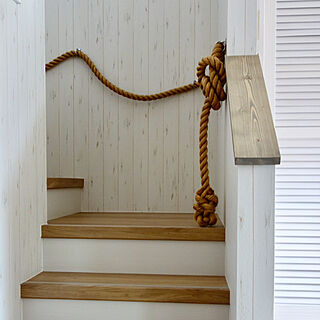 階段手すりdiyのインテリア 手作りの実例 Roomclip ルームクリップ