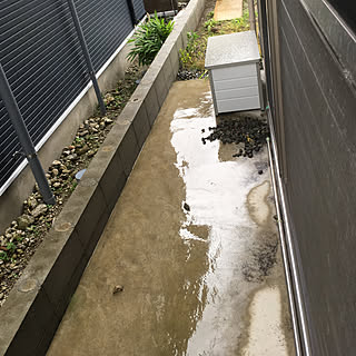 平屋/すっきり暮らしたい/庭をどうにかしたい…/山善隠すガーデン家具モニター応募のインテリア実例 - 2018-07-05 14:02:53