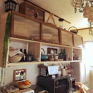 みかん/給湯器カバーDIY/和食器/かご収納/ショーケースDIY...などのインテリア実例 - 2016-12-25 08:10:57