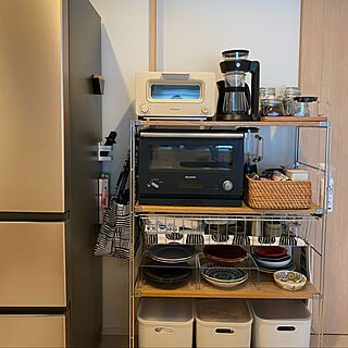 一人暮らし バルミューダ トースターのインテリア レイアウト実例 Roomclip ルームクリップ