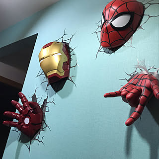 スパイダーマン アイアンマンのインテリア実例 Roomclip ルームクリップ