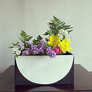 池坊 自由花のインテリア実例 Roomclip ルームクリップ