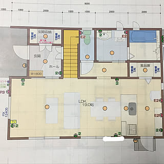 長方形の家のインテリア実例 Roomclip ルームクリップ