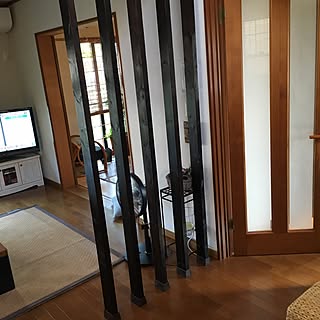 仕切り壁のインテリア実例 Roomclip ルームクリップ