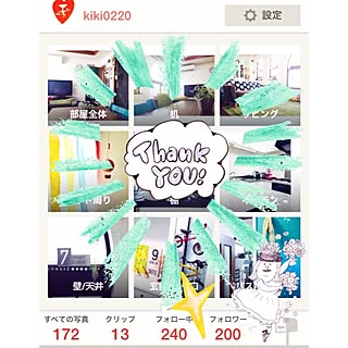 部屋全体/祝フォロワー様200人♡/いつもいいね&コメントありがとございます/プレ企画予定してます(^人^)のインテリア実例 - 2014-10-06 17:03:48