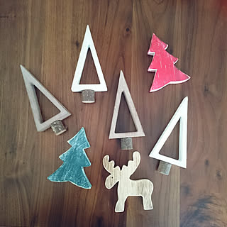 机/ブラウン/北欧/100均/クリスマス...などのインテリア実例 - 2017-11-07 15:15:44