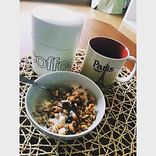 リビング/yogurt/coffee/coffee time/breakfast...などのインテリア実例 - 2016-07-05 11:44:18