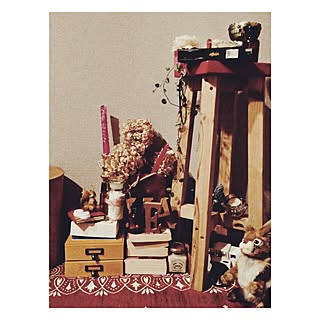 女性の、1LDK、家族住まいの「リビング」についてのインテリア実例