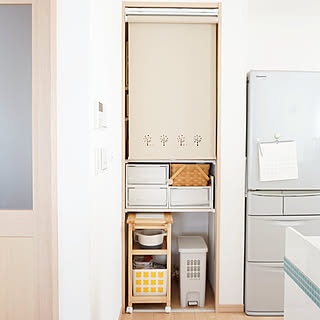 目隠し パントリーのインテリア実例 Roomclip ルームクリップ