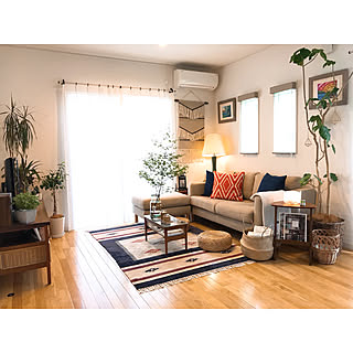 部屋全体/ナチュラルインテリア/植物のある暮らし/ランプのある暮らし/夏インテリア...などのインテリア実例 - 2018-06-23 07:44:56