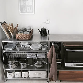 キッチン/無印良品/マイホーム/インテリア雑貨/スッキリ...などのインテリア実例 - 2017-12-21 11:30:54