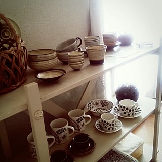 棚/食器/ARABIAのインテリア実例 - 2013-08-25 09:56:57