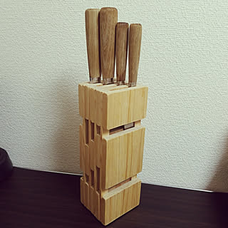 包丁立てdiyのインテリア 手作りの実例 Roomclip ルームクリップ