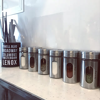 キッチン/スパイスボトル/キャンドゥ☆/ラベルシール/調味料ボトル...などのインテリア実例 - 2018-01-03 18:51:39