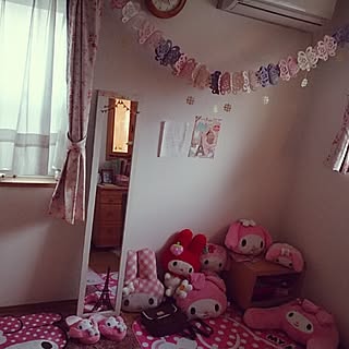 子供部屋 マイメロディのインテリア実例 Roomclip ルームクリップ 子供部屋 マイメロディのインテリア実例 Roomclip ルームクリップ