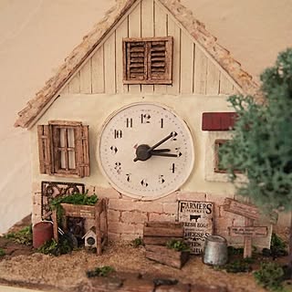 時計 ミニチュアのインテリア実例 Roomclip ルームクリップ