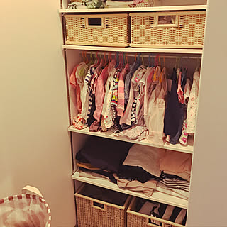 無印良品 子ども服収納のインテリア実例 Roomclip ルームクリップ