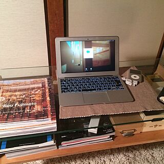 机/MacBookAir/SouFujimoto/iPod/メンズ部屋...などのインテリア実例 - 2013-10-21 23:56:08