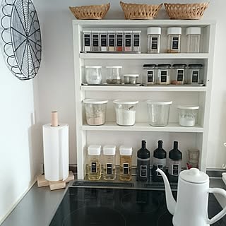 キッチン/自作ラベル/スパイスボトル/セリア/WECK...などのインテリア実例 - 2016-09-11 21:53:22