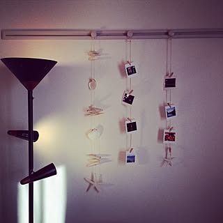 壁 天井 シェルガーランドのインテリア実例 Roomclip ルームクリップ