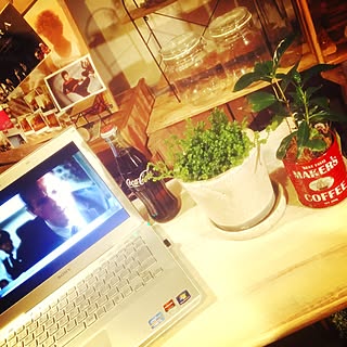 机/キャベツBOX/B-COMPANY/unico/コーヒーの木...などのインテリア実例 - 2016-03-23 23:45:11