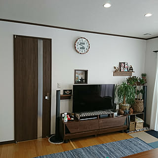 観葉植物 テレビ横のインテリア実例 Roomclip ルームクリップ