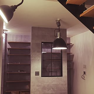 玄関/入り口/クラックガラス照明/シューズクローク/アメリカンスイッチ/内窓...などのインテリア実例 - 2016-12-07 23:36:54