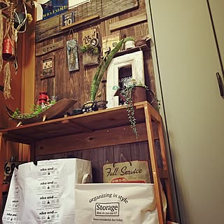 玄関/入り口/インスタ→ns_life_nattsu/木工/いなざうるす屋さん/NO GREEN NO LIFE...などのインテリア実例 - 2016-08-12 12:41:29