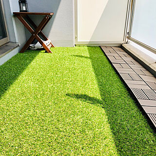 一人暮らし 人工芝のインテリア レイアウト実例 Roomclip ルームクリップ