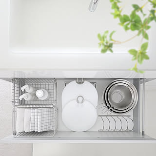 引き出しの中/キッチン収納/モノトーンインテリア/ミニマル/シンプルインテリア...などのインテリア実例 - 2020-01-20 10:29:07