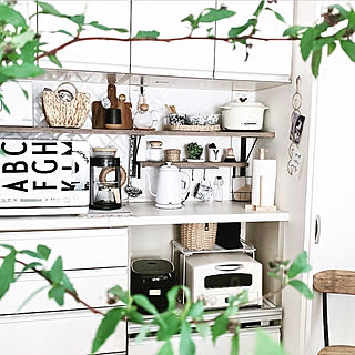 キッチン/ナチュラルキッチン/ナチュラルモダン/海外インテリアに憧れる/古材風ペイント...などのインテリア実例 - 2020-02-08 21:28:16