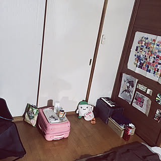部屋全体/うさぎ鞄/ヘリノックスチェア/ミニマリスト!/マイクロプロジェクタ...などのインテリア実例 - 2018-10-14 04:20:14