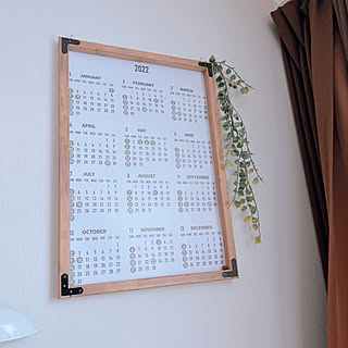 カレンダーフレームdiyのインテリア 手作りの実例 Roomclip ルームクリップ