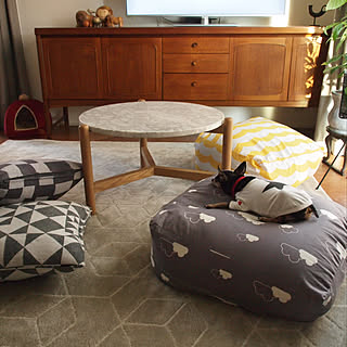 リビング/ホースキャルムピー/からだにフィットするソファ/北欧ヴィンテージ/サイドボード...などのインテリア実例 - 2018-08-05 18:23:23