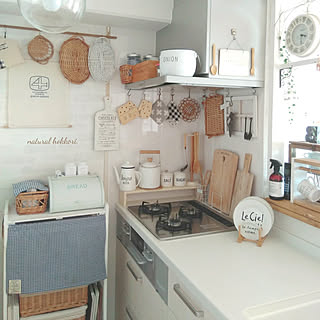 キッチン/ナチュラルホッコリ目指してます♡/DIYでお部屋作り/ナチュラルインテリア/ナチュラルキッチン...などのインテリア実例 - 2018-06-03 10:38:45