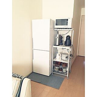冷蔵庫 一人暮らしのインテリア レイアウト実例 Roomclip ルームクリップ
