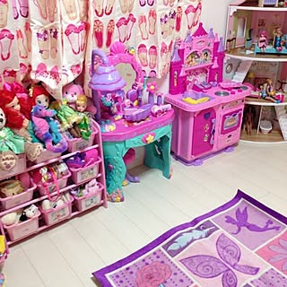 ディズニー プリンセス部屋のおしゃれなインテリア 部屋 家具の実例 Roomclip ルームクリップ