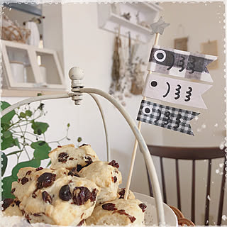 机/こどもの日/白が好き/ポポラス/ハンドメイド...などのインテリア実例 - 2018-05-04 17:04:38