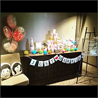 結婚式 ウェルカムスペースのインテリア実例 Roomclip ルームクリップ