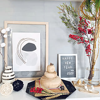 木の鏡餅のインテリア実例 Roomclip ルームクリップ