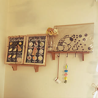 壁/天井/miemekkoᒼᑋªⁿ♥︎の素敵便/miemekkoちゃんのコーヒーアート/コーヒーアート/ミニチュアが好き...などのインテリア実例 - 2018-07-06 18:40:47