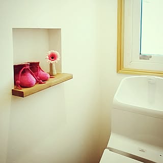 トイレに花のインテリア実例 Roomclip ルームクリップ