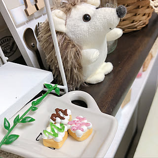 宣伝失礼します(>_<)/2018.9.13/はりねずみさん♡/いいね、フォロー本当に感謝です♡/ハンドメイド雑貨...などのインテリア実例 - 2018-09-13 22:45:54