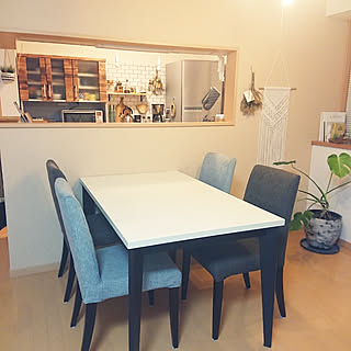 机/観葉植物/green/ダイニングテーブル/シンプルにすっきりと暮らすのインテリア実例 - 2019-06-24 20:18:32